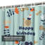 Rideau de douche d'anniversaire avec 12 crochets-1706591366