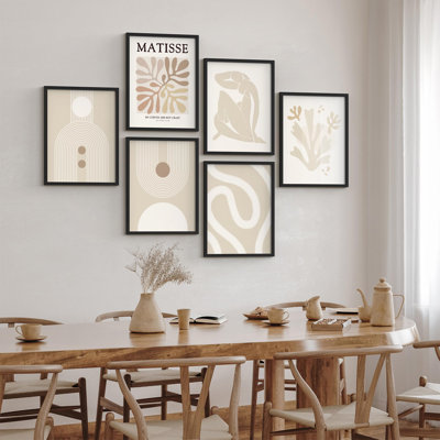Ensemble de galerie d'art encadré, Henri Matisse