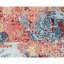 Hand Knotted Abstract Area Rug in Blue/Red/Silver-1967297165