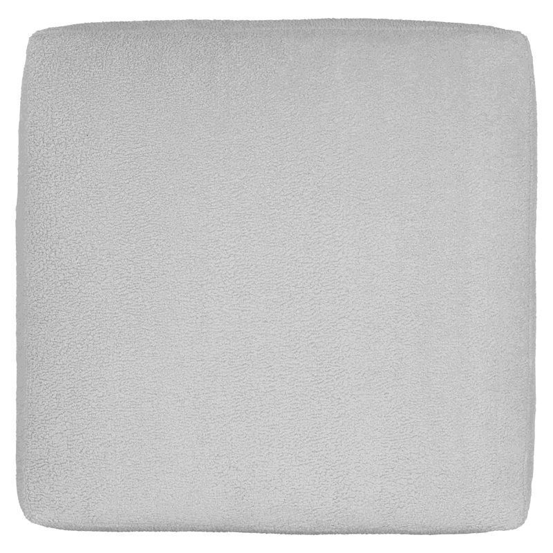Andie Square Ottoman, Antique White, Performance Chenille 5533-002
