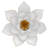 Metal Floral Wall Decor with Layered Petal Design, Modern Glam Wall Accent for Interiors-1548376120