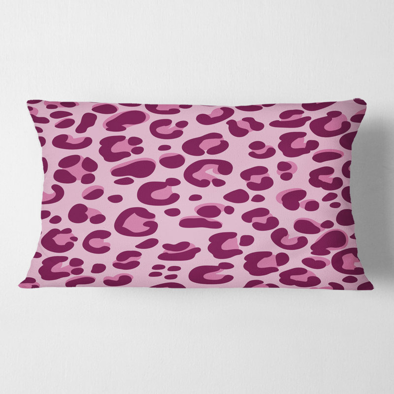 Leopard Pattern Lumbar Pillow