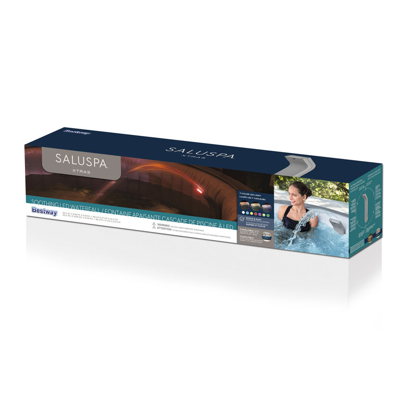 SaluSpa Waterfall Kit in Gray