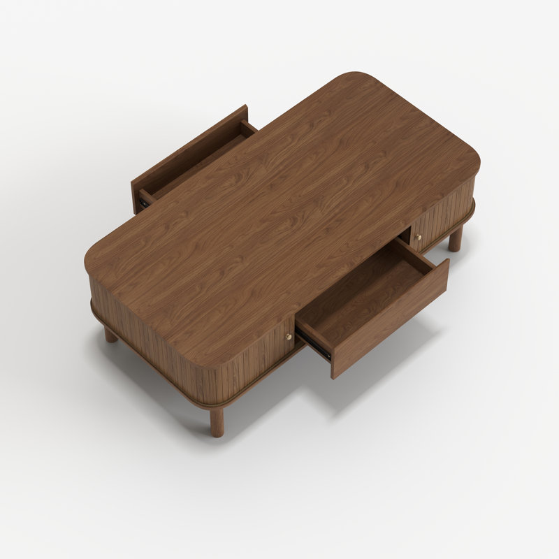 Table basse 47,2 po Mid-Century