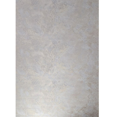 Papier peint perlé ivoire crème, or et métallique