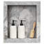 Insert de niche de douche imperméable en vinyle Palisade 17,5 po x 15,5 po Palisade-1013423790