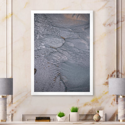 «Dramatic Grey», art mural moderne sur toile
