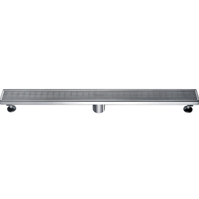 Wheaton River Series 32 Inch Long Stainless Steel Linear Floor Shower Drain