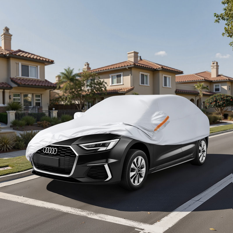 Zip Automobile Cover By VEVOR, 115 cm H x 240 cm W x 495 cm D