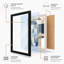 Geometric Equilibrium Mid-Century - Framed Print-1794128047-1794128042