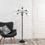 Lampe sur pied à col-de-cygne réglable à 5 têtes et à lumières multiples de 67 po Simple Designs-1116945834-1116945839