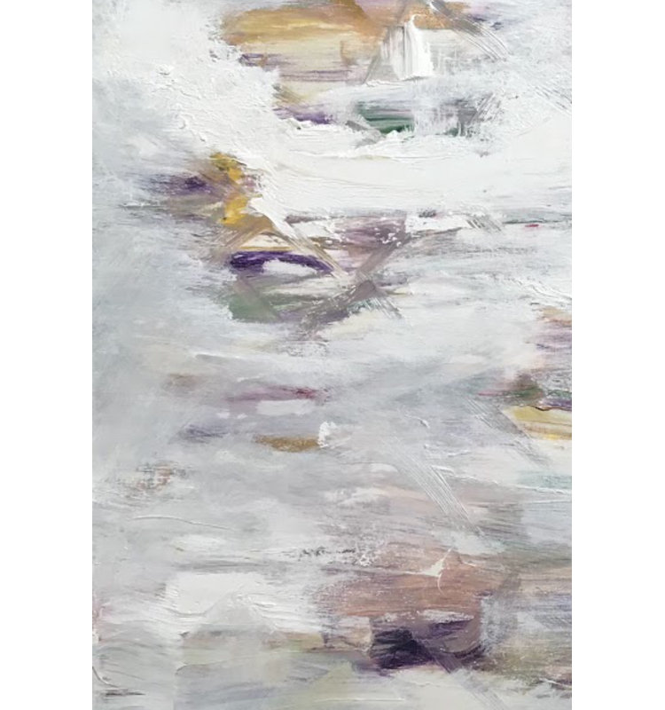 White Fog Painting by Irina Gorbman