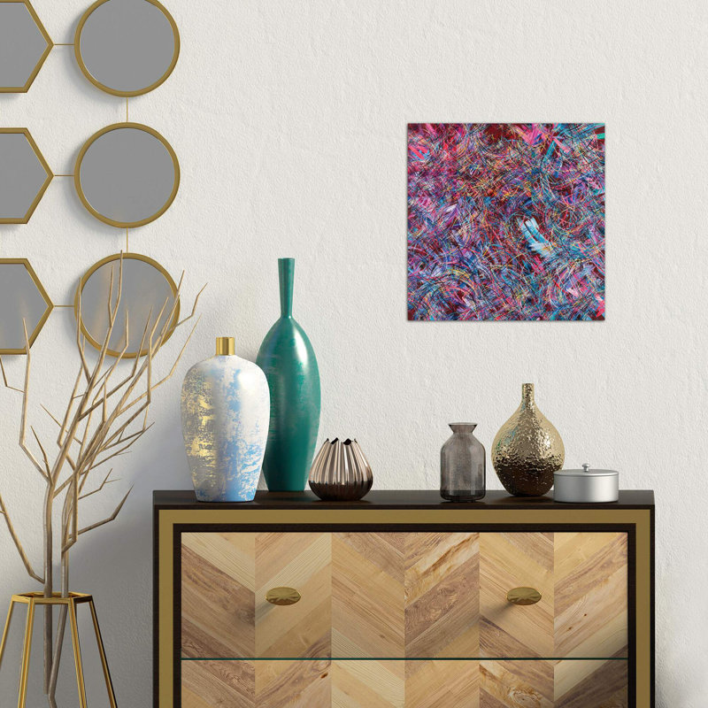 Regenaissance (Polyversikube5) - Wrapped Canvas Print, 66.04 cm H x 66.04 cm W x 1.91 cm D
