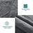 Lightweight Summer Bedspreads - 3 Piece Oversized Quilt Set - Reversible Coverlet Set - Twin Size-123016137-123016134