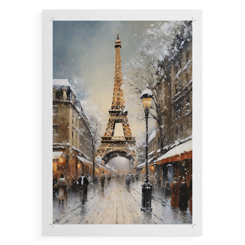 Art des Fêtes de Noël - Impression sur toile seulement - non encadrée, H 48 po x l 32 po
