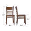 Ensemble de 2 chaises d'appoint Zida-1721192998