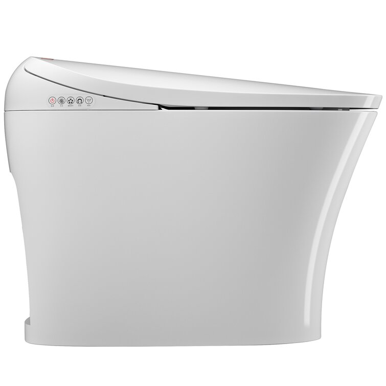 Cosvalve C1040802600 1.28 GPF (Water Efficient) Elongated One-Piece Toilet (Seat Included)