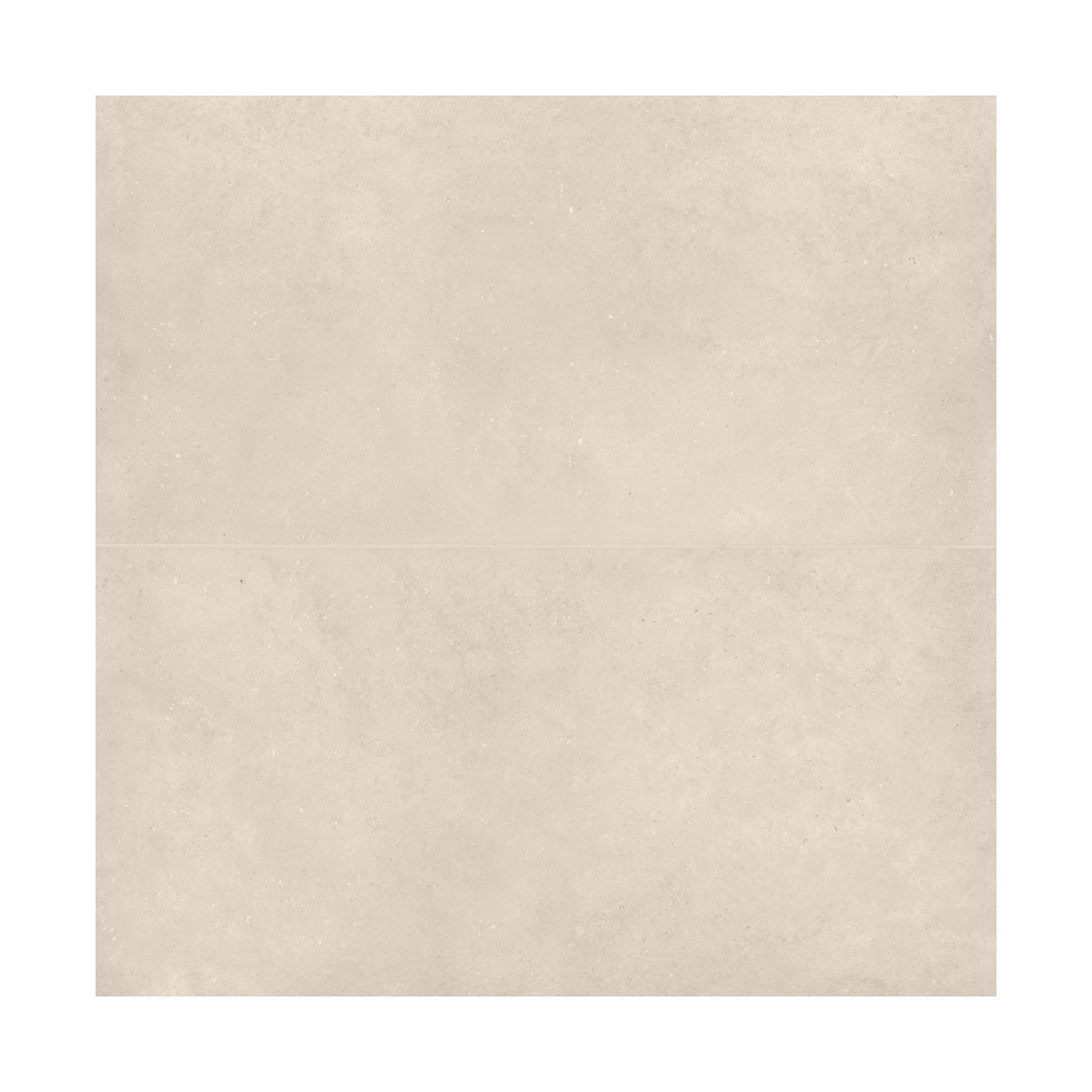 Thaddeus 24" x 48" Matte Porcelain Wall & Floor Tile, Creme