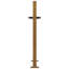 Arbre de jardin en acier vidaXL 105 x 105 cm Corten-213178231
