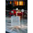 Fresh White Solar Powered Metal Pathway Light