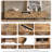 Wood TV Media with Storage