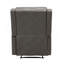 Fauteuil inclinable gris en similicuir et fauteuil 1pc-1339585339