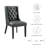 Modway Baronet Button Tufted Fabric Dining Chair-81994569