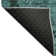 Premium Machine Washable Prisco Teal Rug