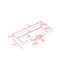 Upholstered Daybed Frame With Fence-971552513