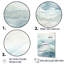 Impression sur toile Ocean Minimal Waves Charm-97051383-97051392