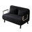 Conneaut Velvet Convertible Sofa-578954328-584352170