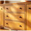 Retro-Style Solid Wood Sideboard
