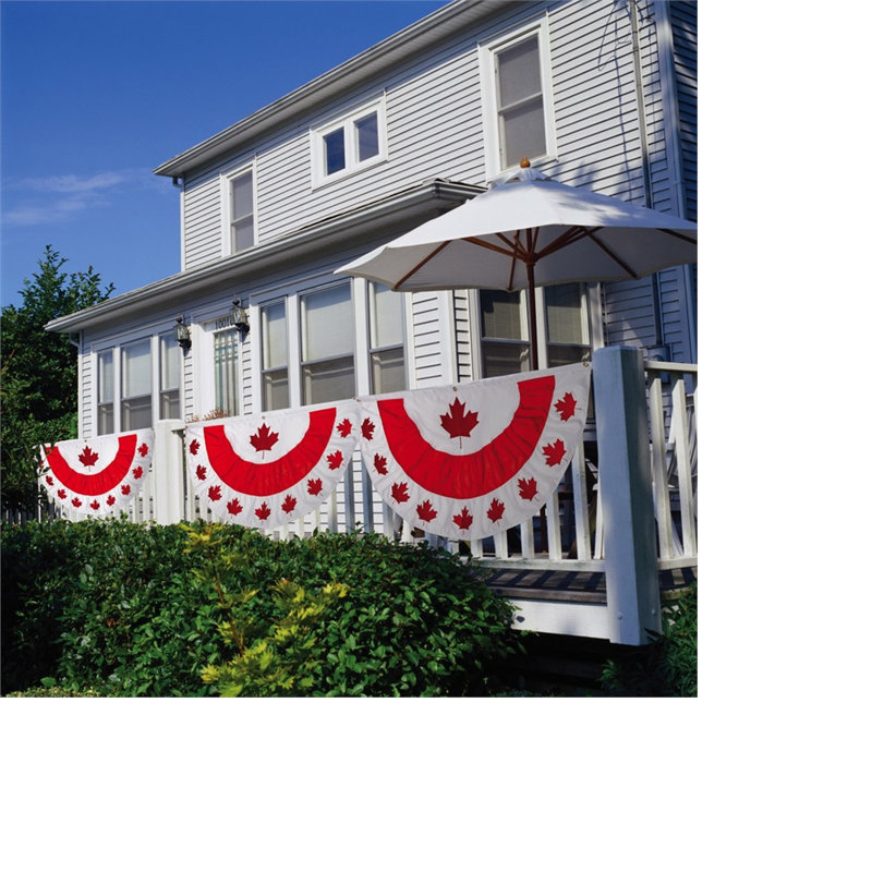 Drapeau de bunting canada patritic