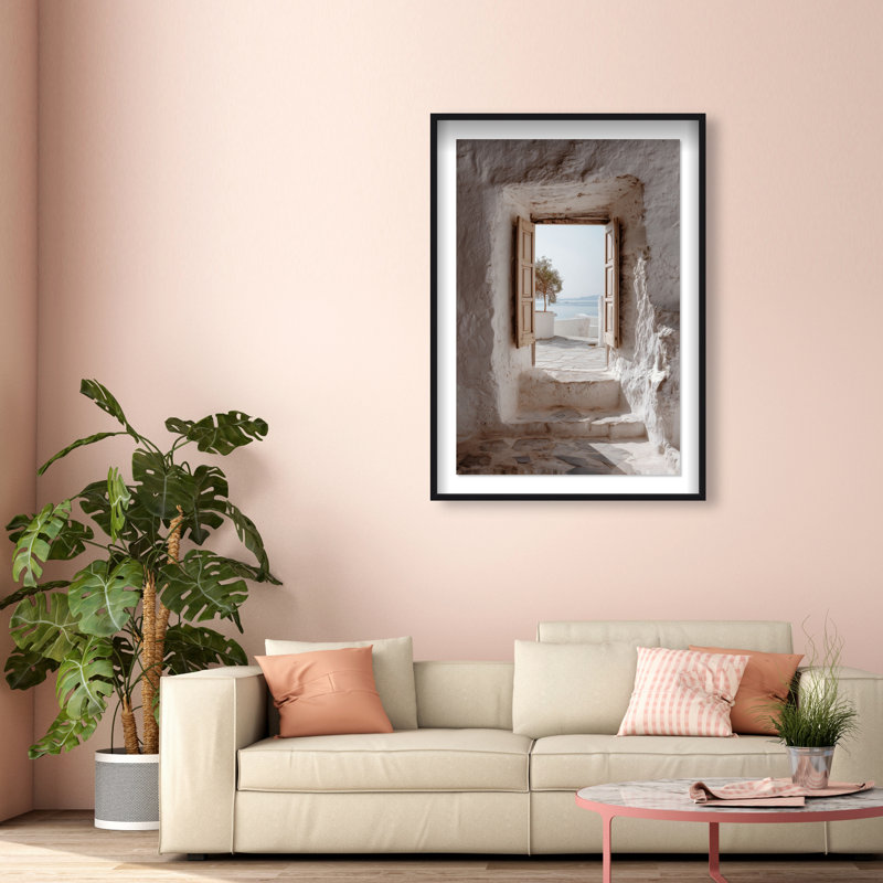 Mortar Meditation Print by Oliver Gal, 16.5"H x 11.5"W, Black Shadowbox