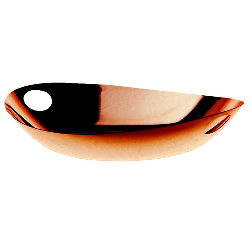 Metal Decorative Bowl 1, 7.5cm H x 40cm W x 39.5cm D