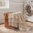 Madison Park Grace Beige Solid Single Ruffled 72x72'' Shower Curtain-32740821-125588364