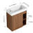 14 19.7'' Single Bathroom Vanity with Top-101092189