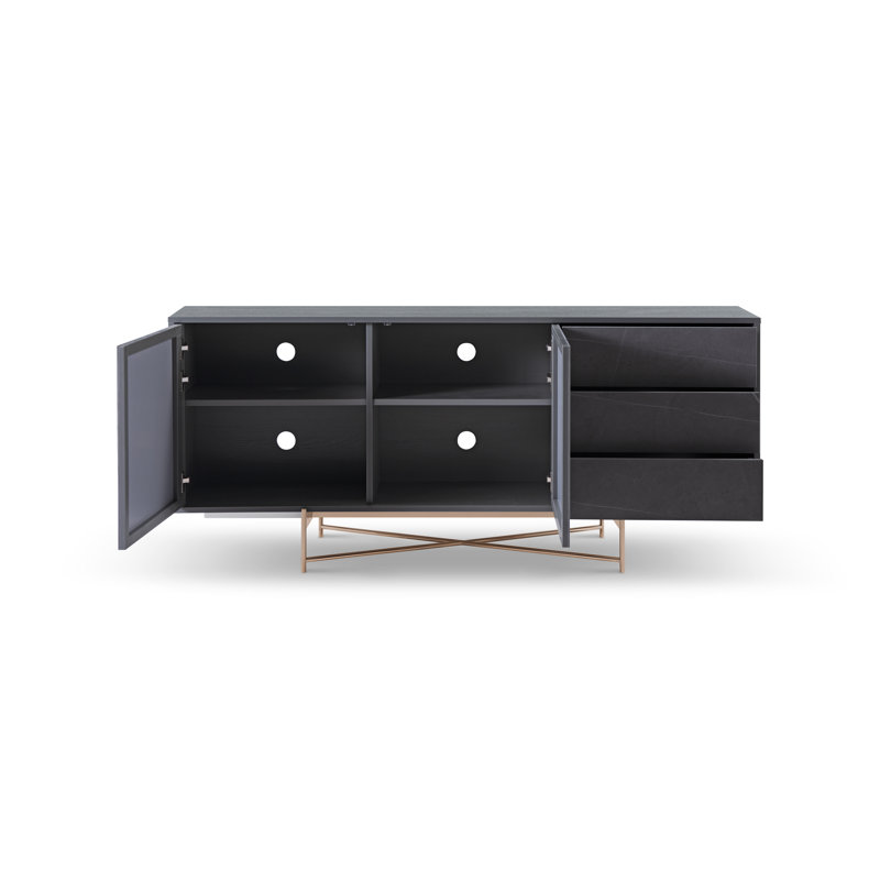 Amelia-Jayne 179.9cm Sideboard, Grey