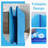 Large Foldable Bath Tub Bathtub For Toddler Children Twins Petite Adult Blue