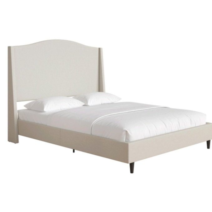 Oakley Wingback Upholstered Bed - King