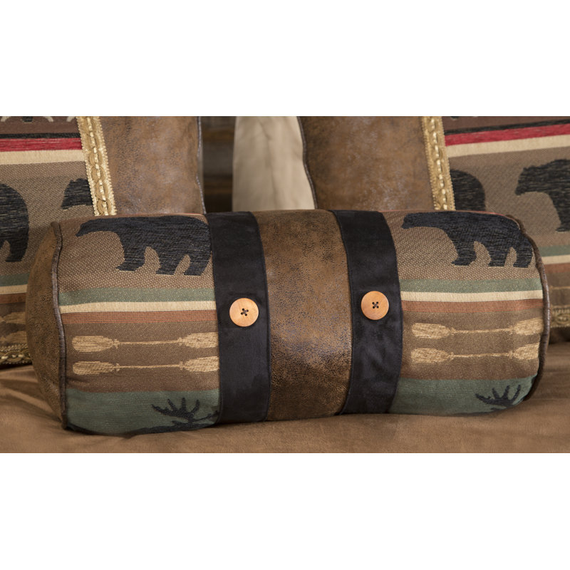 Backwoods Striped Comforter Set, Queen