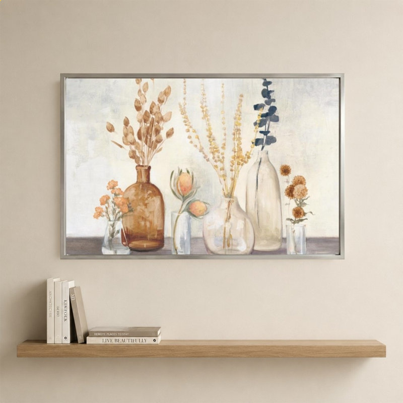 «Autumn Greenhouse I Amber» par Julia Purinton - Impression sur toile
