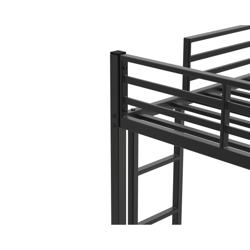 Simple au-dessus de lits simples, structure en acier robuste, conception moderne pour les maisons familiales