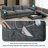 Modern 96.5'' L-Shaped Sectional Sofa With Storage Ottoman And Pockets, Adjustable Phone Holder, USB Charger, Elephant Ear-Shaped Armrests, Comfy Seat For Living Room&Apartment, Chenille, 3 Colors