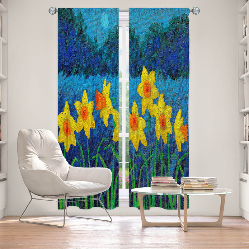 Delaughter Room Darkening Curtain Pair, 20" W x 82" L