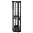 Lighted Corner Curio Cabinet, Display Case