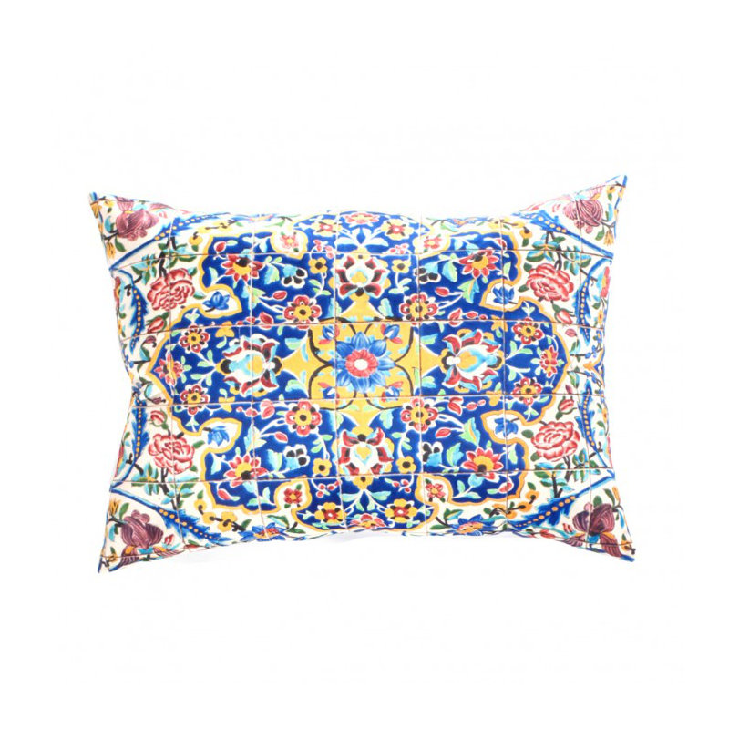 Coussin en velours persan 18 pi x 26 pi