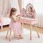 Kids Butterfly 2-pc Makeup Vanity Table & Stool-276640630