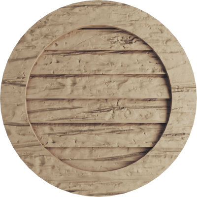 Évent rond en similibois Timberthane