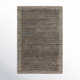 Felipa Striped Hand Knotted Recycled P.E.T. Area Rug in Dark Gray/Camel/Beige